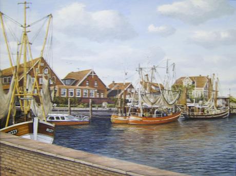 Hafen in Neuharlingersiel - Lothar Strübbe - Array auf Array - Array - Array Hafen in Neuharlingersiel - Lothar Strübbe - Array auf Array - Array - Array