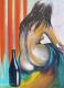 La morena - Madalena Kempa - Acryl auf Leinwand - Akt - Realismus La morena - Madalena Kempa - Acryl auf Leinwand - Akt - Realismus
