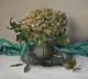 ---stilleben mit hortensia - andre verhelst - Ãl auf Leinwand - Blumen - Fotorealismus ---stilleben mit hortensia - andre verhelst - Ãl auf Leinwand - Blumen - Fotorealismus