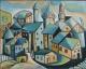 ---Bautzen - Karl-Heinz Schicht - Acryl auf Leinwand - Landschaft - 