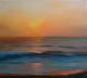 Meer in der Abendsonne - ingrid wenz-gahler - Acryl auf Leinwand - Landschaft-Meer - Fotorealismus