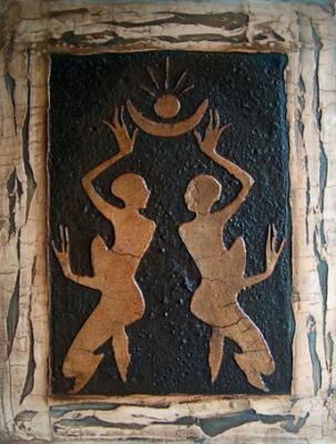 Relief, Spachteltechnik auf Leinwand - Nicole Nicole Timner - Array auf Array - Array - Relief, Spachteltechnik auf Leinwand - Nicole Nicole Timner - Array auf Array - Array -