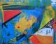 Sommer - Ingrid RÃ¶hrl - Acryl auf Leinwand-Pappe - Abstrakt-Freude-Sommer - 