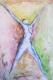 Liebe ist Leben - Burre Carmen - Aquarell auf Leinwand - Menschen-Freude - Figuration