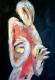 Nowhere Left to Hide - Alan Cookson - Gouache auf Papier - - Expressionismus Nowhere Left to Hide - Alan Cookson - Gouache auf Papier - - Expressionismus