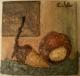 -ein kleines kunstwerk- eichel und kastanie- - c. lemke - Reliefs auf - Bäume-Herbst - -ein kleines kunstwerk- eichel und kastanie- - c. lemke - Reliefs auf - Bäume-Herbst -