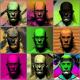 Variationen eines Kopfs - Kurt Heppke - DigitaleKunst auf - Portrait - Variationen eines Kopfs - Kurt Heppke - DigitaleKunst auf - Portrait -