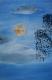 Der Mond - Wotan Sirius - Aquarell auf Papier - Abend - Der Mond - Wotan Sirius - Aquarell auf Papier - Abend -