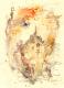 Neues Kunstwerk - Alexej Karlov - Aquarell auf Papier - Liebe - Expressionismus-Figuration Neues Kunstwerk - Alexej Karlov - Aquarell auf Papier - Liebe - Expressionismus-Figuration
