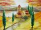Abenstimmung am See - Klaus Dierlamm - Acryl auf Leinwand - Landschaft-See - Impressionismus Abenstimmung am See - Klaus Dierlamm - Acryl auf Leinwand - Landschaft-See - Impressionismus
