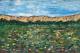 Provence - Maritta Sorg -  auf Leinwand - Abstrakt-Berge - ActionPainting-Impressionismus