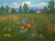 Blumenwiese - Vladi Baum - Acryl auf Leinwand - Wiese - Realismus Blumenwiese - Vladi Baum - Acryl auf Leinwand - Wiese - Realismus