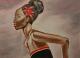 Blick nach vorne - Polly Roth - Acryl auf Leinwand - - PopArt Blick nach vorne - Polly Roth - Acryl auf Leinwand - - PopArt