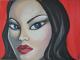 Rot - Polly Roth - Acryl auf Leinwand - Menschen - PopArt Rot - Polly Roth - Acryl auf Leinwand - Menschen - PopArt