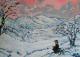 Winter im Naturparadies Kaufunger Wald II - Bodhi Bharta - Acryl-Mischtechnik-Ãl auf Leinwand - Berge-Schnee-Wald-Wolken-Winter - Abstrakt-Naiv Winter im Naturparadies Kaufunger Wald II - Bodhi Bharta - Acryl-Mischtechnik-Ãl auf Leinwand - Berge-Schnee-Wald-Wolken-Winter - Abstrakt-Naiv