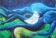 Nights embrace - Bodhi Bharta - Acryl-Ãl auf Leinwand - Abstrakt-Erotik-Mystik - Nights embrace - Bodhi Bharta - Acryl-Ãl auf Leinwand - Abstrakt-Erotik-Mystik -