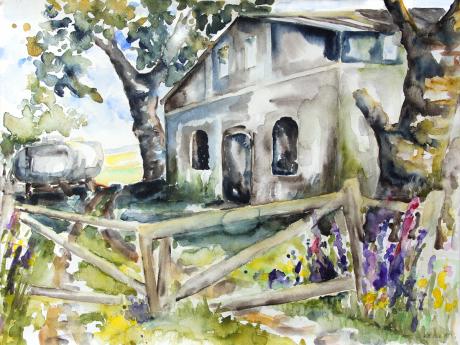 Verlassener Bauernhof in Nossentin - Barbara Pommerenke - Array auf Array - Array - Array Verlassener Bauernhof in Nossentin - Barbara Pommerenke - Array auf Array - Array - Array