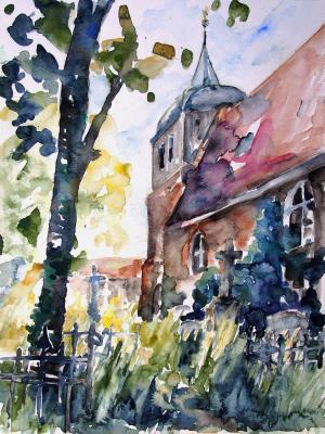 Kirchhof in Buchholz - Barbara Pommerenke - Array auf Array - Array - Array Kirchhof in Buchholz - Barbara Pommerenke - Array auf Array - Array - Array