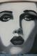 Black-Grey-White Face - Domenik Keiser - Ãl auf Leinwand - Frauen-Gesichter - Fotorealismus