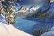 Alpen im Winter--- - victor wolf - Ãl auf Leinwand - Landschaft-Winter - Realismus Alpen im Winter--- - victor wolf - Ãl auf Leinwand - Landschaft-Winter - Realismus