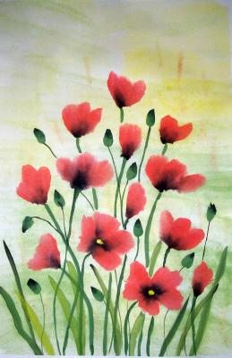 Poppies - Karin Bebber - Array auf Array - Array - 