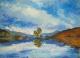Schottland - Matteo Rauhut - Ãl auf Papier - See - Schottland - Matteo Rauhut - Ãl auf Papier - See -