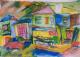 --- - Rumyana Radeva - Pastell-Tempera auf Papier - - Abstrakt --- - Rumyana Radeva - Pastell-Tempera auf Papier - - Abstrakt