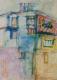 Dorf - Rumyana Radeva - Aquarell-Kreide-Pastell auf Papier - - Ethno Dorf - Rumyana Radeva - Aquarell-Kreide-Pastell auf Papier - - Ethno