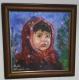 trauriges Mädchen - Ranko Savanovic - Acryl auf Leinwand - Kinder - trauriges Mädchen - Ranko Savanovic - Acryl auf Leinwand - Kinder -
