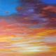 Goldener Himmel - ingrid wenz-gahler - Acryl auf Leinwand - Natur - 