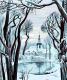 Der Winter. Marienthal Kloster - Konstantin Avdeev - Drucke-DigitaleKunst auf - Religion-Schnee - Der Winter. Marienthal Kloster - Konstantin Avdeev - Drucke-DigitaleKunst auf - Religion-Schnee -