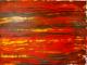 ---Rote See - Vilma Machado - Ãl auf Leinwand - Abstrakt-See - Expressionismus ---Rote See - Vilma Machado - Ãl auf Leinwand - Abstrakt-See - Expressionismus